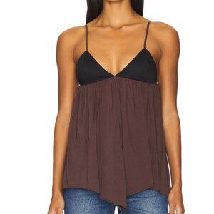 WeWoreWhat Flowy Triangle Cami